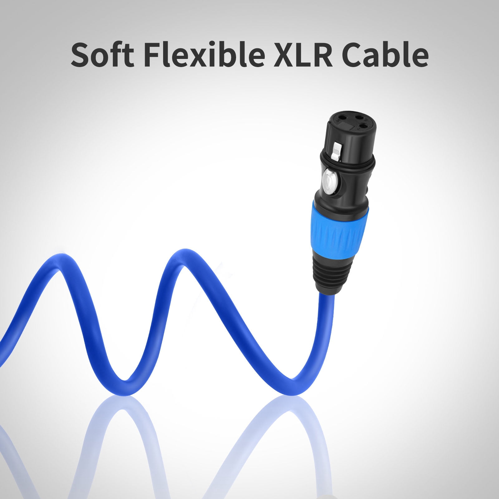 Durability Microphone Male To Female Cable For Enhances Sound Claritys In Music Instrument MicrophoneCord Speakers Cable