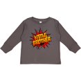 thumbnail image 3 of Inktastic Little Brother Comic Book Boys Long Sleeve Toddler T-Shirt, 3 of 5