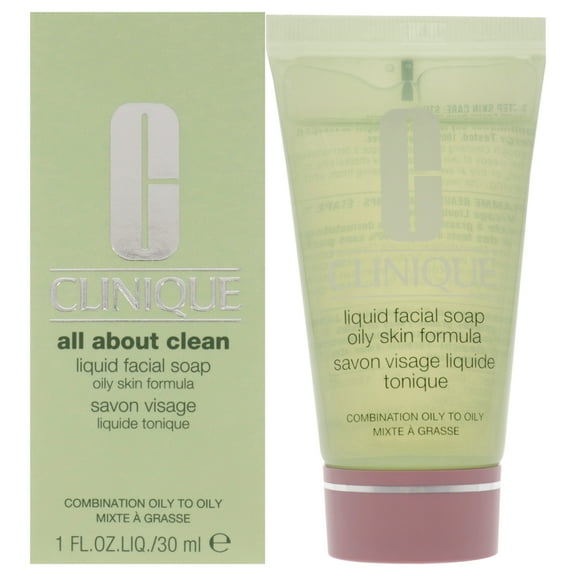 Clinique All About Clean Liquid Facial Soap Mild , 1 oz Soap
