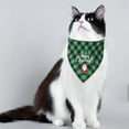 thumbnail image 6 of Plaid Print Reversible Bandana Festive Holiday Seasonal Neckwear Scarf For Cats And Dogs, 6 of 7