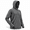 Grey Heather-Large, variant on Black XX-Large Fleece-Lined Cold Weather Fishing Jacket with Stretch Neck Gaiter