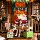 thumbnail image 5 of Cortina de puerta de Navidad con Papá Noel y cachorro - Decoración navideña exterior para la puerta principal, fondo de tela festiva de 72x35 pulgadas, 5 of 5