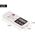 thumbnail image 5 of Air Conditioner Remote Control for Galanz GZ-1002A-E3 GZ-1002B-E1 GZ-1002B-E3 GZ01-BEJ0-000 Replacement AC Remote, 5 of 5
