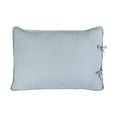 thumbnail image 5 of Laura Ashley Juego de edredón tamaño king, ropa de cama reversible de algodón con fundas a juego, ideal para todas las estaciones y prelavado para mayor suavidad, azul brisa, 5 of 5