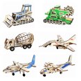 thumbnail image 3 of Jeu de Puzzle 3D Jeu Éducatif Créatif Puzzle Jouets Ensemble Puzzle Modèle Kit pour Enfants, 3 of 10
