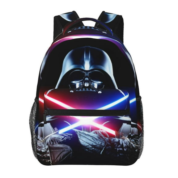 Classic Canvas Bag, Darth Vader Backpack Knapsack Lightweight Daypack Student Teen