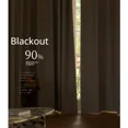 thumbnail image 5 of Japanese and Korean Fashion Simplicity Curtains for Living Room Bedroom Dining Room Embossed Customized Blackout Curtain Window, 5 of 5