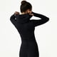 thumbnail image 5 of Ropa de secado rápido con capucha Ropa de entrenamiento para mujer Chaqueta para correr Cremallera sin costuras Ropa de fitness Ropa deportiva ajustada de manga larga, 5 of 6