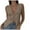 Beige, variant on TIWEKE Stylish Women's Crochet Knitted Vest Crop Top Sleeveless V Neck Button Down Sweater Tank for Casual Outfits and Streetwear Fashion,Size S