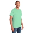 thumbnail image 5 of Gildan Short Sleeve Crewneck T-Shirt, Mint Green Size-M, Men's Classic Fit Comfort Tee, 100 Heavy Cotton, Arts and Craft Shirt, 5 of 6