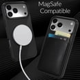 thumbnail image 6 of For iPhone 17 Pro Max Case Anti-Slip Fingerprint Slim Dual Layer Rugged Cover Compatible with MagSafe Shockproof Protection Black, 6 of 8