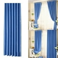 thumbnail image 2 of Light Blocking Drape Sound Dampening Feature Breathable Polyester Materials Easy Hanging Home Theater Curtain Set, 2 of 20