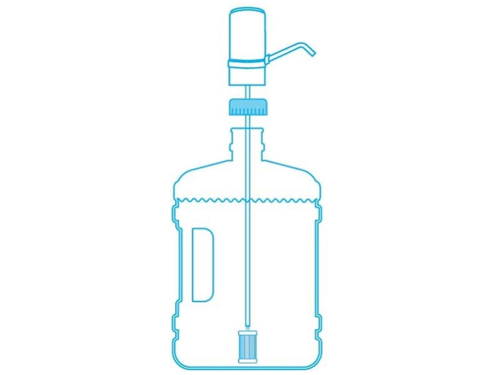 Sagan Life PowerFlo Water Jug Filtration System Replacement Filter (Filter Only ? 1PK)