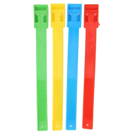 

4Pcs Identification Tape for Cattle Cow Feet Muticolor Ring for Farm Livestock