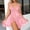 Pink, variant on uublik Sleep Wear Set For Women Valentine's Day Bodysuit V Neck Nightgown Nightwear Sleepwear Pink