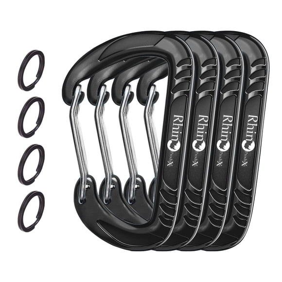 Clips mosquetones Rhino Produxs 12kN (1225 kg) de alta resistencia