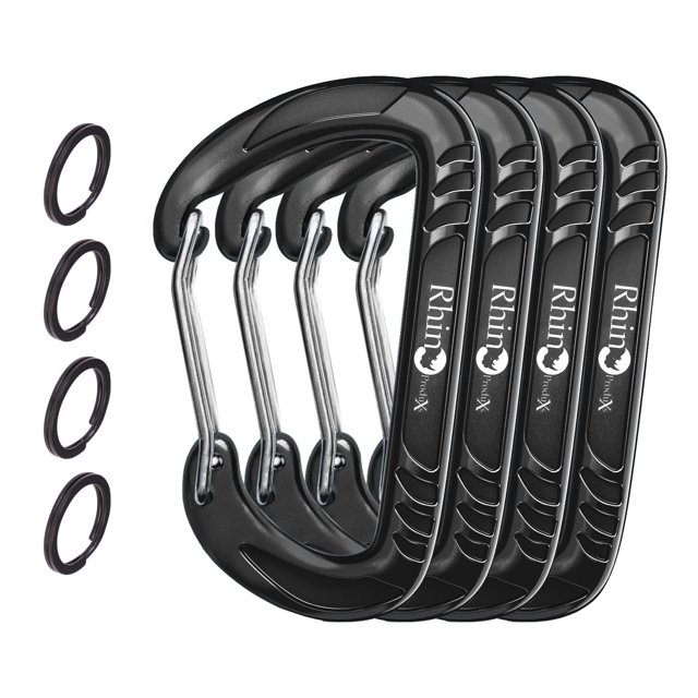 Clips mosquetones Rhino Produxs 12kN (1225 kg) de alta resistencia