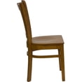 thumbnail image 2 of HERCULES Series Vertical Slat Back Cherry Wood Restaurant Chair, 2 of 6