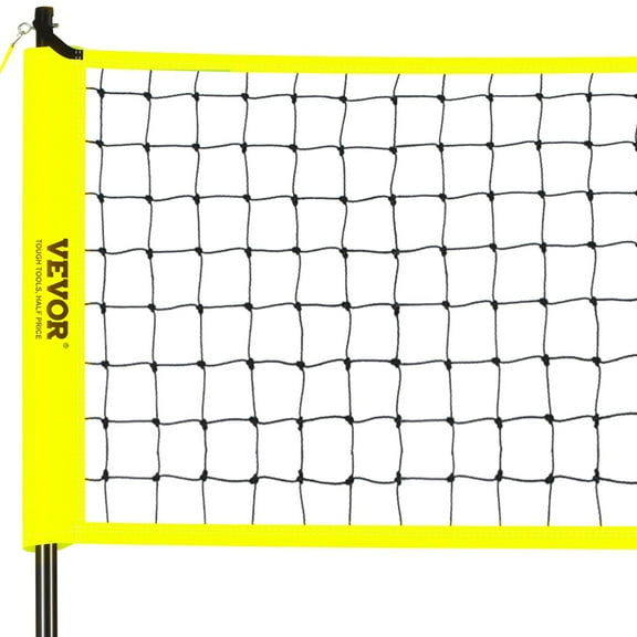 STAWAY Portable Volleyball Net System - Adjustable Steel Poles for Backyard & Beach - Heavy Duty PVC Volleyball Set with Pump & Carrying Bag - Perfect for Official Matches