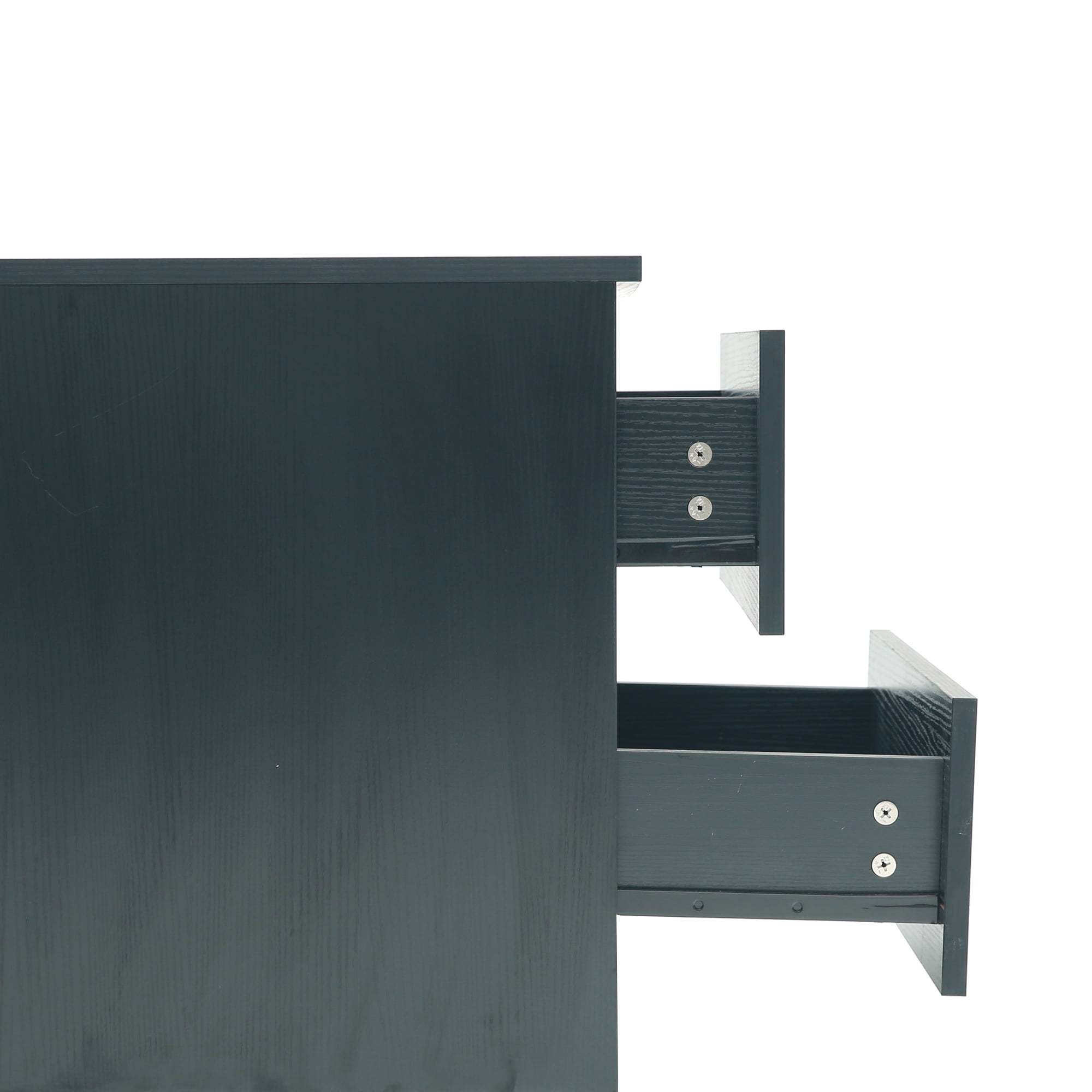 Private Jungle 2 Drawer Night Stands in Black Woodgrain Private Jungle 2 Drawer Night Stands in Black Woodgrain