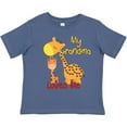 thumbnail image 3 of Inktastic My Grandma Loves Me Giraffe Boys or Girls Toddler T-Shirt, 3 of 5