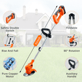 thumbnail image 5 of Weed Eaters 4 in 1,String Trimmer,Cordless Gas Weed Trimmer with Weed Eater Line,Lawn Edger with 2000mAh Capacity Battery & Charger,Weed Wackers,Grass Trimmer, 5 of 7