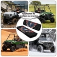 thumbnail image 5 of ZIATUBLES 2-Pack UTV Seat Covers with American Flag Bald Eagle Print, Waterproof Scratch-Resistant Polyester Protectors for Kawasaki Mule Bench Seats, Easy to Clean UTV Decor Accessories Part, 5 of 8