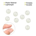 thumbnail image 4 of Uxcell 5mm Round Soft Plastic Luminous Glow Fishing Beads Tackle Tool White 200 Pieces, 4 of 5