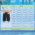 thumbnail image 3 of Ploknplq Mens Bathing Suit Swimsuit Solid Color Suit Waist Adjustable Draw Rope Four Corners Liner Quick Dry Waterproof Pocket Swimming Trunks Mens Swim Trunks Boxers for Men Swim Trunks Men Gray 34, 3 of 9