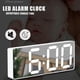 thumbnail image 5 of Led Electronic Alarm Clock With Dual Power Supply And Voice Control - Simple Style Clock With Date, Time, Temperature And Snooze Function, 5 of 5