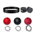 thumbnail image 3 of Juego de diadema con pelota de reflejo de boxeo, bola de reflejo en cuerda con diadema, diadema ajustable para Fitness, boxeo, ejercicio, gimnasio 3 pelota de boxeo, 3 of 8