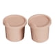 thumbnail image 1 of Wosthever Molde hueco para cubitos de hielo de silicona de grado maternal, bandeja de hielo sellada con tapa, 2 piezas Rosa, 1 of 6