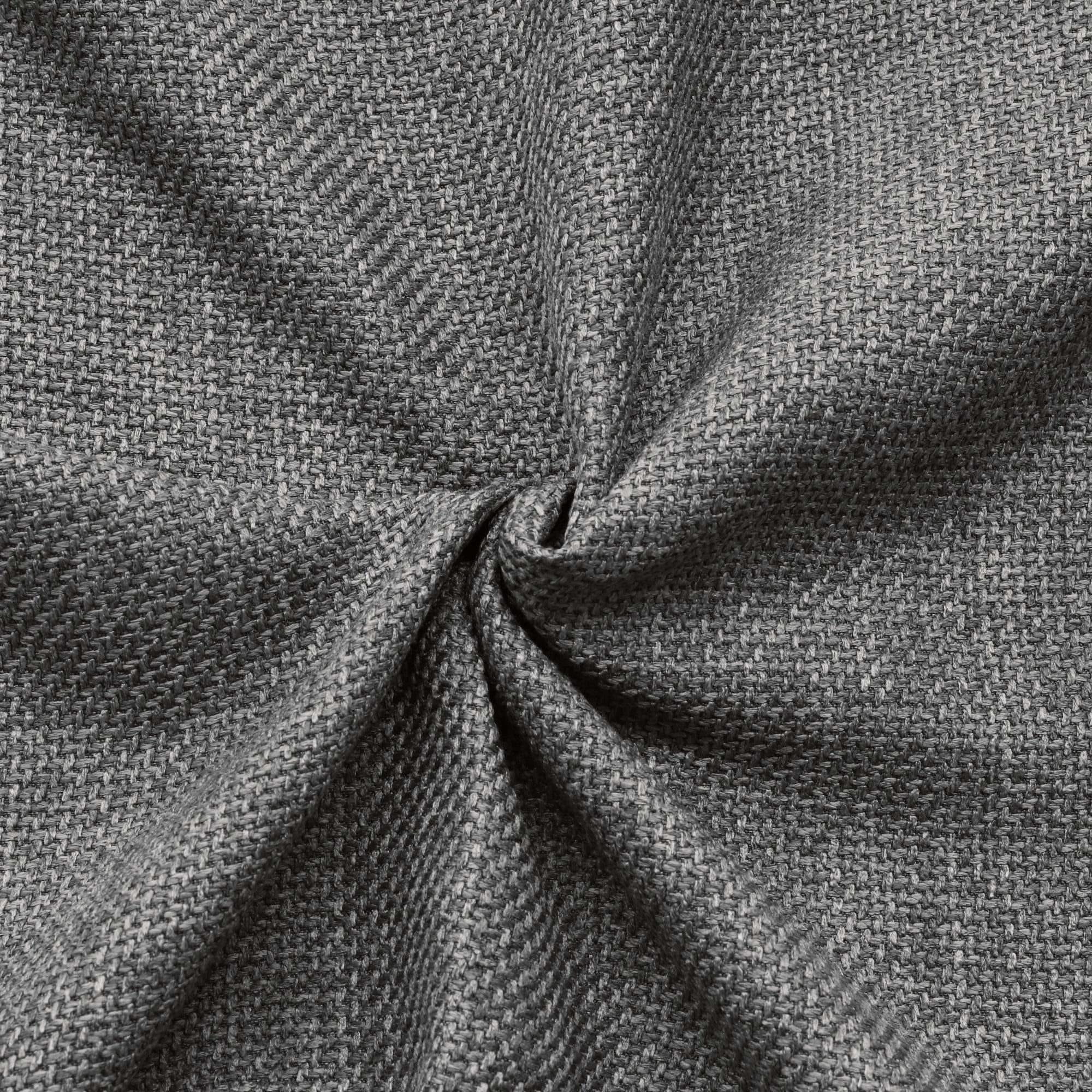 Loft Living Sanaa Light Filtering Grommet Indoor Curtain 52 x 63 in Grey