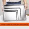 thumbnail image 2 of Bread Cake Mold Bakeware Tools,Baking Pan For Bread,Easy To Clean Perfectly For Making Loaf,Bread,Cheese Cake And Etc 34.5X21.5X1.5 CM, 2 of 8