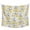 Yellow, variant on Yellow Blue Spring Floral Small Tapestry for Bedroom Wall Hanging Tapestry, Summer Botanical Farmhouse Ceiling Backdrop Tapestries Poster Blanket Wall Decor for Teens Room Living Room Dorm 23" x 28"