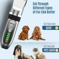 thumbnail image 4 of 2 in 1 Pet Cat & Dog Grooming Kit - Quiet Cordless Dog Clippers & Paw Trimmer for Grooming Pet Hair, 4 of 6