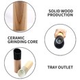thumbnail image 3 of Coofit Pepper Grinder Manual Wooden Hand Pepper Mill Salt Grinder with Ceramic Rotor, 3 of 10