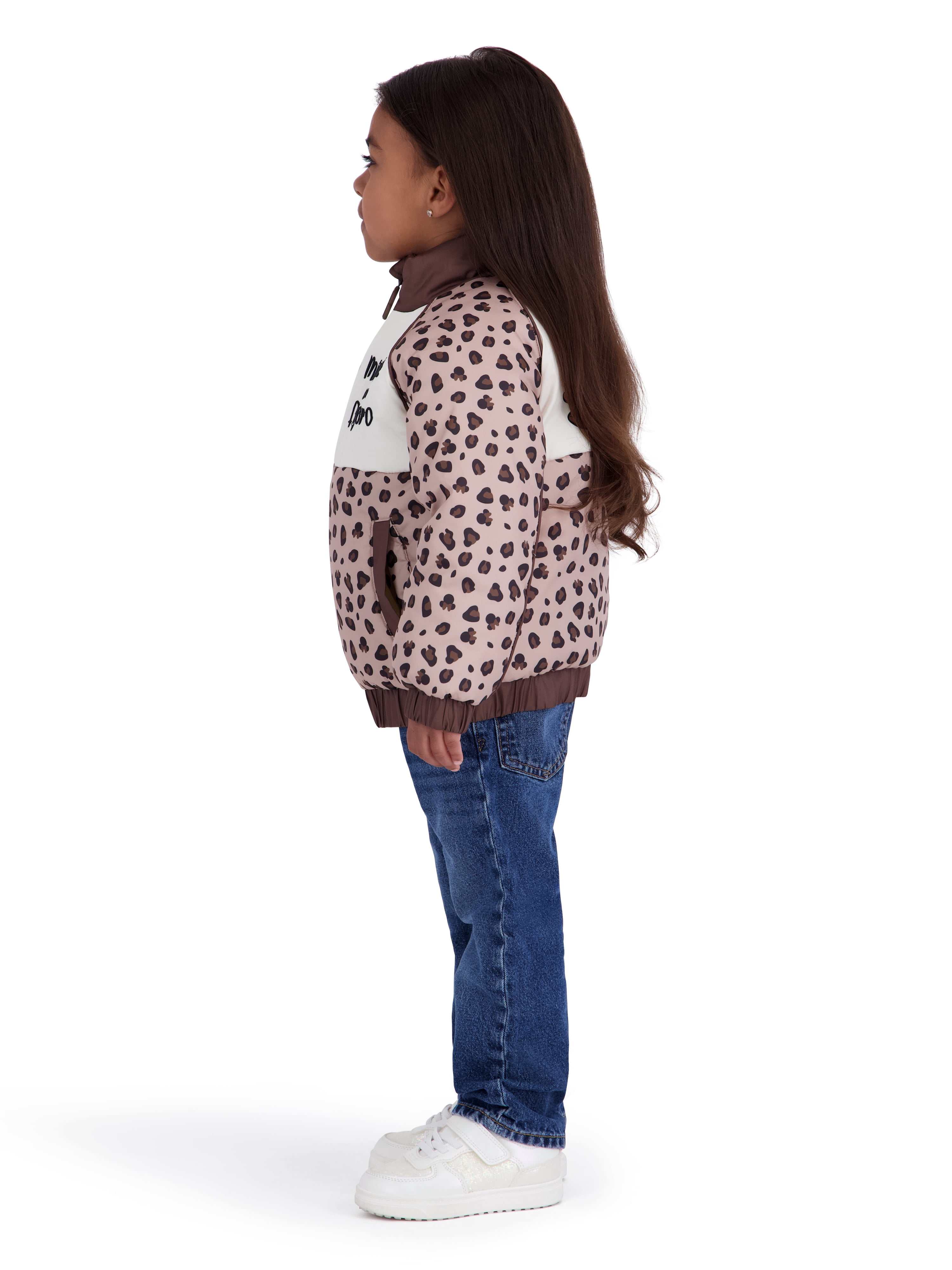 Minnie Mouse Toddler Girl Leopard Jacket, Sizes 2T-5T