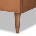 thumbnail image 1 of Baxton Studio Kuro Noyer Brun Fini Bois Simple Size Platform Bed, 1 of 5