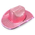 thumbnail image 1 of Pink Light Up Cowboy Hat - LED Cowboy Hat for Bachelorette Parties, Halloween and More - Neon Cowboy Hat Light Up with our LED Sequins on all Light Up Cowgirl Hats, 1 of 8