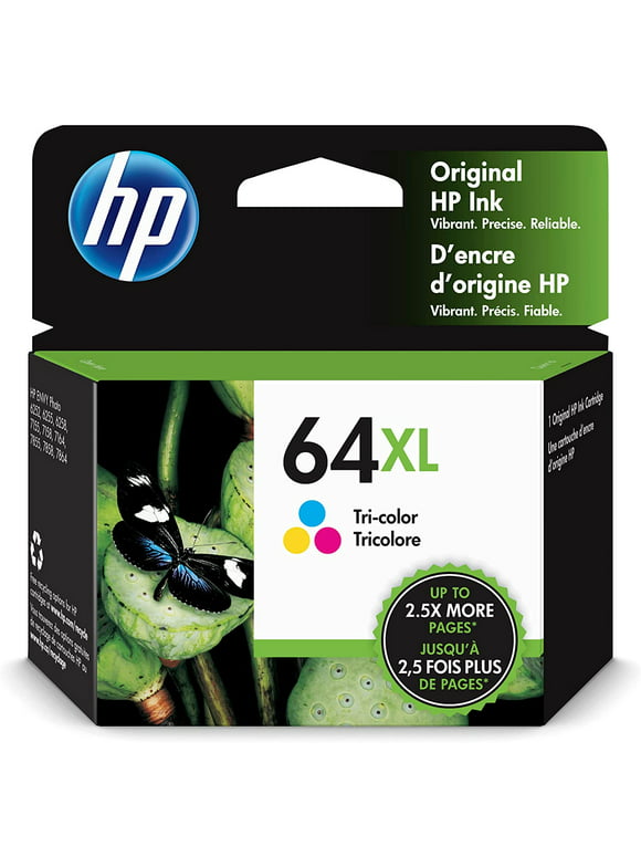 Original HP 64XL Color Inkjet (N9J91AN) 64 Tri-Color