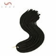 thumbnail image 2 of SEGO New Straight Faux Locs Crochet Hair Curly New Soft Locs Crochet Hair for Women Pre Looped Synthetic Goddess Locs Braiding Hair Extension, 2 of 7