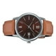 thumbnail image 3 of Reloj Casio Hombre Mtp-v002l-5b3, Fechador, Numeros Romanos Color Del Fondo Cafe Color De La Correa Café Claro Color Del Bisel Plateado, 3 of 4