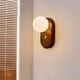 thumbnail image 3 of Lámparas de Pared LED Nórdicas, Lámpara Japonesa Minimalista para Sala de Estar, Estudio, Dormitorio, Fondo, Hogar, Mesita de Noche, Apliques de Pared., 3 of 5