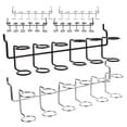 thumbnail image 1 of OUNONA 6pcs Peg Board Tool Organization Stainless Steel Black Solution For Handyman Needs, 1 of 7