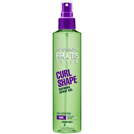 Garnier Fructis Style Curl Shape Defining Spray Gel, Curly ...