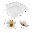 thumbnail image 4 of SHISUYAN 25 Pcs Punaises en Forme d'Abeille Multi-Fonctions Accessoires de Carte, 4 of 9