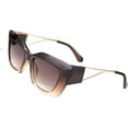 thumbnail image 2 of FEISEDY Retro Thick Square Cateye Sunglasses Women Men ARIZONA DREAM Metal Temple B2710, 2 of 14