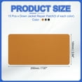 thumbnail image 2 of Uxcell Down Jacket Repair Patch, Nylon Down Jacket Patch Kit Self Adhesive Repair Tape for Clothing Tent Black/Dark Grey/Light Brown, 2 of 7