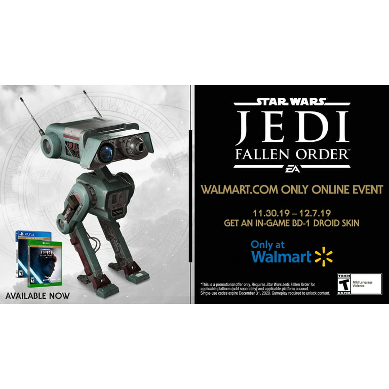 Wars Jedi: Order Deluxe Edition, Electronic Arts, Xbox One, [Physical], 74137 - Walmart.com